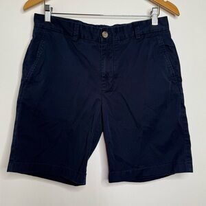 Vineyard Vines Navy Blue Chino Shorts Men’s Sz 31 Coastal Resort wear 8.5 inseam